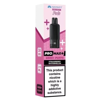 Hayati Pro Max 6000+ Strawberry Watermelon Prefilled Pod