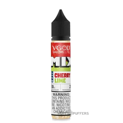 VGOD SaltNic Mix – Iced Cherry Lime 30mL - Vape Product, Vape Product