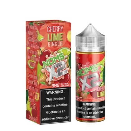 Noms X2 Cherry Lime Ginger 120ml Vape Juice - Vape Product, Vape Product