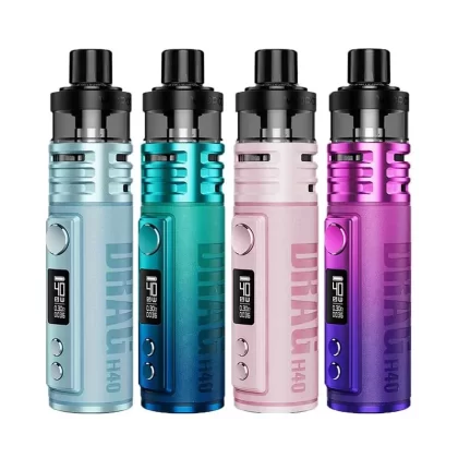 VOOPOO Drag H40 Mod Kit - Color#Black>Pink>Green>Gun Metal>Snow Blue>Sky Blue>Modern Red>Silvery White