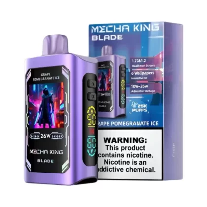 Grape Pomegranate Ice – Mecha King – Blade 25000