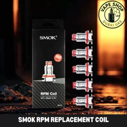 SMOK RPM Replacement Coil 5pcs Buy in UAE Dubai Vape Shop