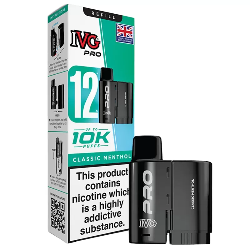 IVG PRO 12 Refill POD 10mg - Raspberry Blast
