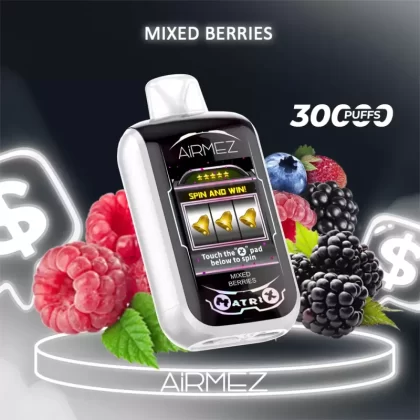 Airmez Matrix Pro 30000 Puffs – Mixed Berries - Vape Store