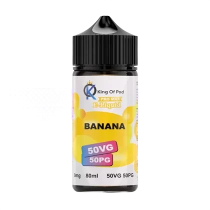 King of Pod Pro Max 80ML E-Liquid - Blueberry Sour Raspberry / No