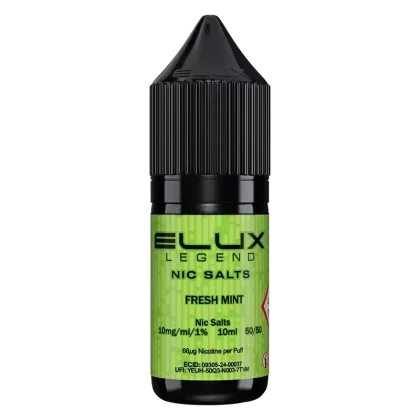 Elux Fresh Mint Nic Salt Vape Juice 10ml