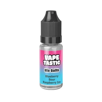 Blueberry Sour Raspberry ice Nic Salts By Vapetastic 10ml - Vape Product, Vape Product