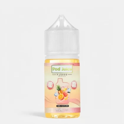 Pod Juice PJ5000 – Malibu 30mL Salt Nicotine Vape Juice - Vape Product, Vape Product
