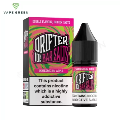 Watermelon Apple Nic Salt E-Liquid by Drifter Bar Salts - Eliquidsupply