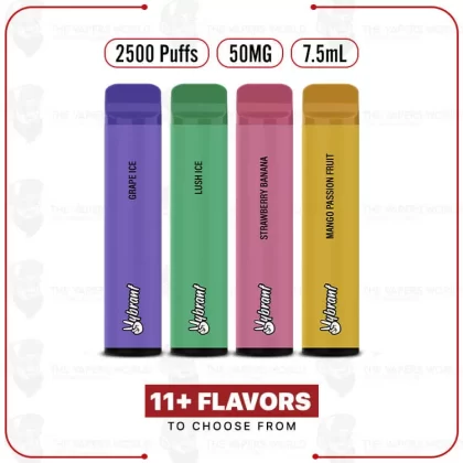 VYBRANT Pulse 2500 Puffs Disposable Vape - Thevapersworld