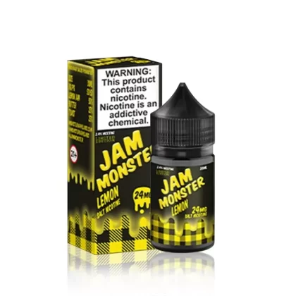Jam Monster Salt E-Liquid – Lemon – 30ml