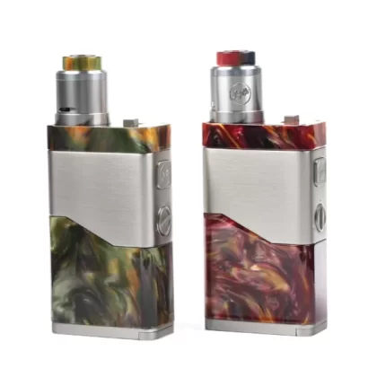 Wismec Luxotic NC Dual 20700 250W Kit with Guillotine V2 RDA - Red Resin