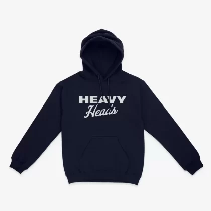 Stacked Hoodie (Navy) - Size#Medium>Large>X-Large>XXL (20DF10)