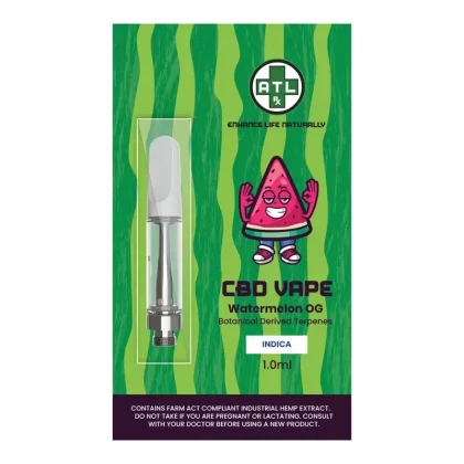 ATLRx CBD Vape Cartridges - flavor#Forbidden Fruit>Watermelon OG (60635D)