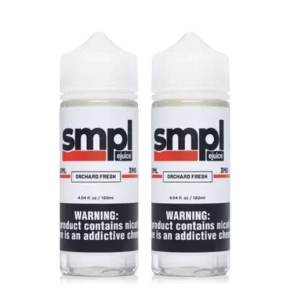 SMPL Orchard Fresh 2 Bottle Bundle - 240mL (2x120mL); Vape Product, Vape Product