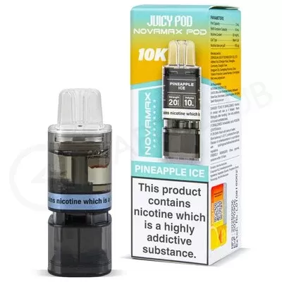 Pineapple Ice Juicy Pod Novamax 10K Refill Pod