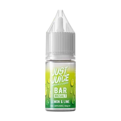 Lemon & Lime Bar Nic Salt by Just Juice 10ml - 5mg - Vape Product (DD4A12)