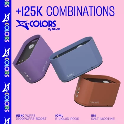 ZColors By ZLab 15K Disposable Pod - 15000 Puff - Cotton Candy