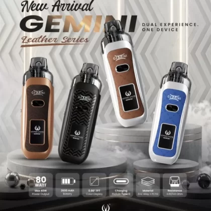 GEMINI POD NEW ARIVAL LEATHER SERIES