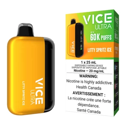 Vice Ultra Disposable Vape Device - Litty Spritz Ice - 20mg/ml