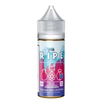 Ripe Collection Ice Salt E-Liquid – Blue Razzleberry Pomegranate 30ml