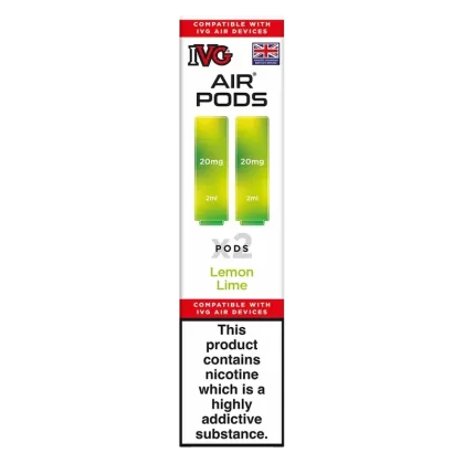 IVG Air 4in1 Lemon Lime Prefilled Pods
