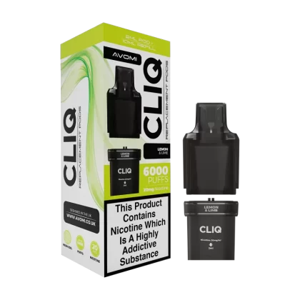 Lemon & Lime Avomi Cliq 6000 Refill Pack - Vapeshop Co