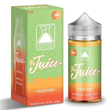 The Juice Peach Pear eJuice - Vape Product; Vape Product, Vape Product; Monster Vape Labs