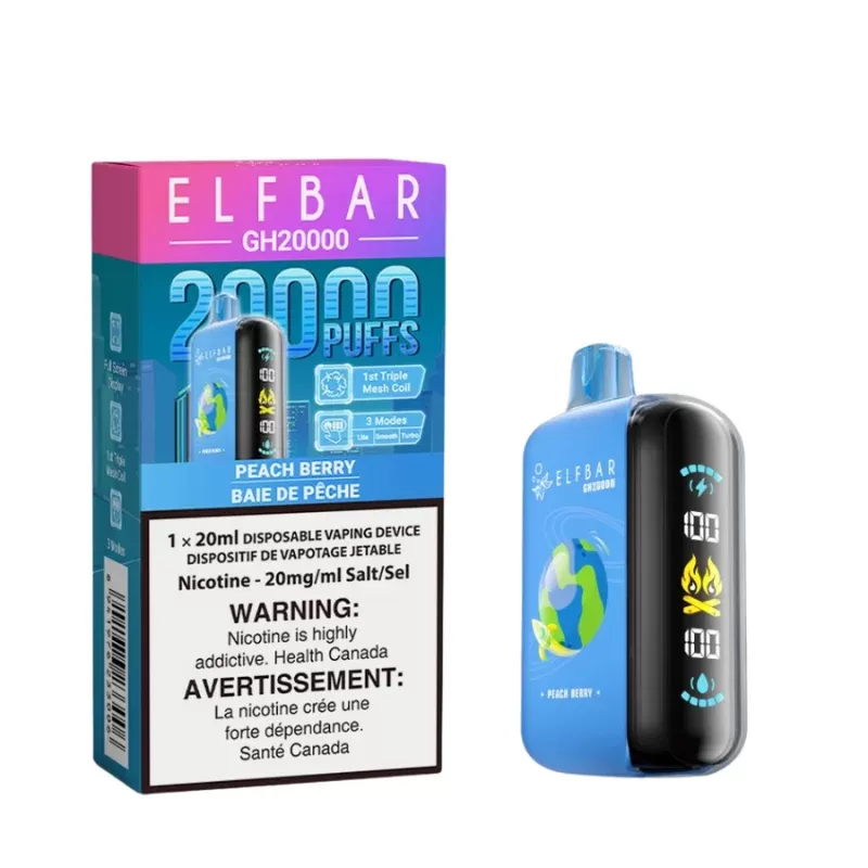 Elf Bar GH 20K Peach Berry Disposable Vape
