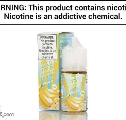 BANANA ICE BY FROZEN FRUIT MONSTER SALT NIC 30ML - Vapejuice