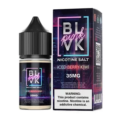 Strawberry Kiwi Ice (Iced Berry Kiwi) BLVK Pink Salts 30mL