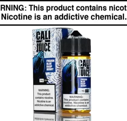 Frozen Blue Raspberry by Cali Juice 100mL - Vapejuice