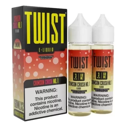 Twist E-Liquid – Crimson Crush No. 1 2x60ml - Vape Product, Vape Product
