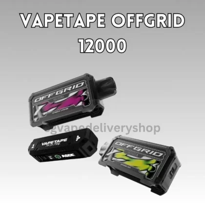 Vapetape Unplug/Offgrid 12000 Puffs - Carrot Milk (Cartridge)