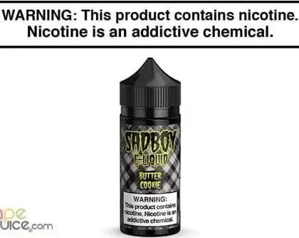 BUTTER COOKIE BY SADBOY E LIQUID 100ML - Vapejuice