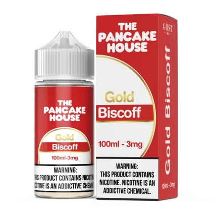 Gost The Pancake House Gold Biscoff 100ml - Eightvape