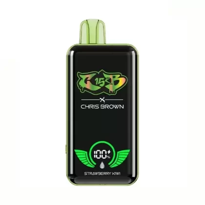 Chris Brown CB15K Disposable Vape 15000 Puffs – Strawberry Kiwi - Vape Store