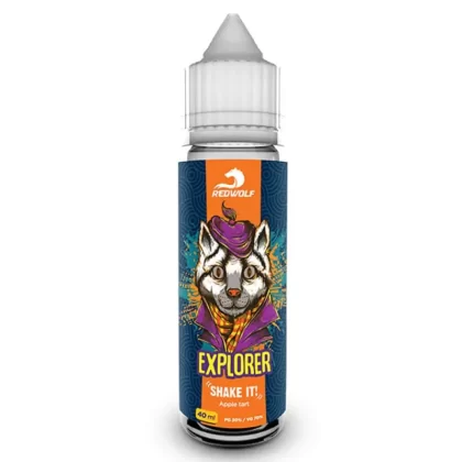Red Wolf Explorer 40ml – vape juice utan nikotin - Redwolf / No / 40ml / 30/70
