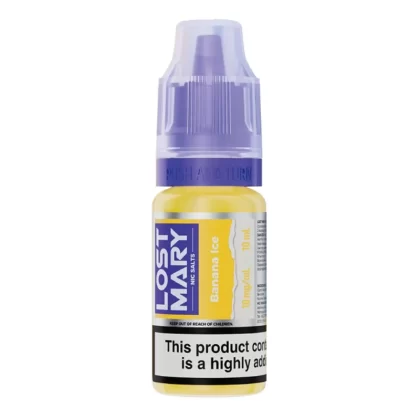 Banana Ice Nic Salt E-Liquid by Lost Mary (10ml) - 5mg