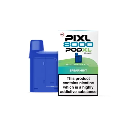 Pixl 8000 Spearmint Refill Pods - Vape Store