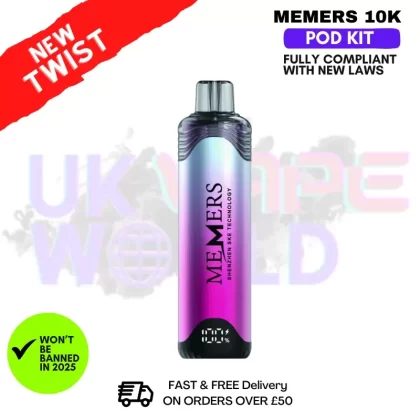 Cherry Ice Memers 10K Puff Pod Kit