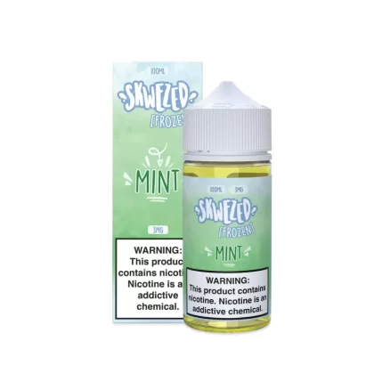 Skwezed E-Liquid 100ml - Frozen Green Pucker (Frozen Green Apple) / 3mg - Skullvaping