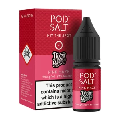 Pink Haze Nic Salt E-Liquid Fusion Series by Pod Salt (10ml) - 20mg