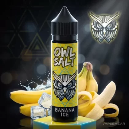 OWL Salt Longfill Banana Ice Aroma 10ml in 60ml - 0 mg/ml / 10 ml / 60 ml