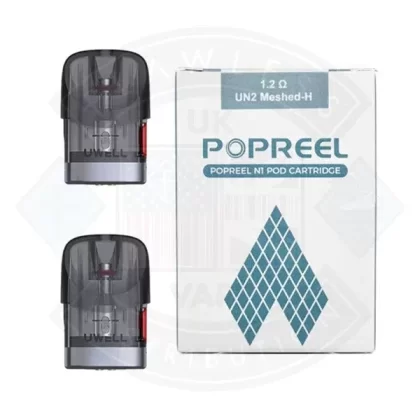 Uwell Popreel N1/ Yearn Neat 2 Replacement Pods 2 Pack - Size#1.2ohm Meshed