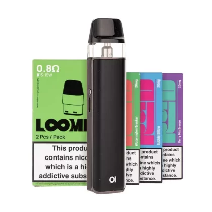 Aspire Loomix Pod Kit Bundle - Purple Gold / 1.0ohm