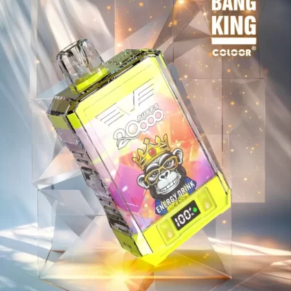 Bang King Double Crystal 20000 Puffs | 0%-5% strength, 25mL, 650mAh, bulk vape - Aiviouvapes