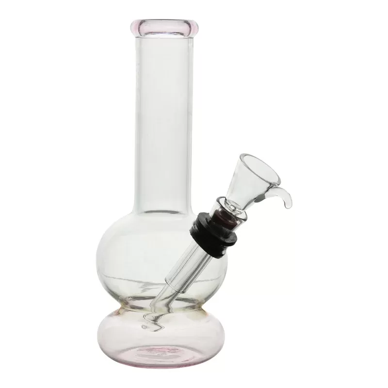 Pink Two Tone Mini Bong – 6in