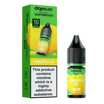 Pineapple Ice Nic Salt E-Liquid by Dojoliq (10ml) - 20mg