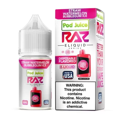 RAZ x Pod Juice SALT Synthetic E-Liquid 30ml - clear / 55mg